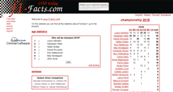 Desktop Screenshot of f1-facts.com